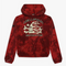 Hellstar Sports Red Tye-Dye Skull Hoodie