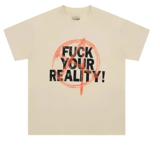 Gallery Dept Fuck Your reality Tee Beige